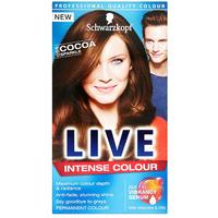 schwarzkopf live intense colour cocoa sparkle