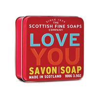 Scottish Fine Soaps Love You Triple Milled Soap 100g