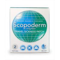 scopoderm 15mg travel sickness patch