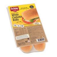 Schar White Ciabatta Rolls 200g