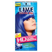 Schwarzkopf Live Color XXL Ultra Brights Semi-Permanent Colour 95 Electric Blue 80ml