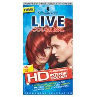 Schwarzkopf Live Color XXL HD Intense Colour Permanent Coloration 35 Real Red