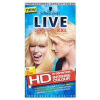 Schwarzkopf Live Color XXL HD Intense Colour Permanent 01 Ice Blonde