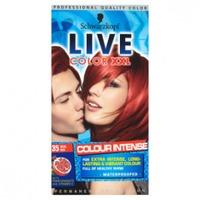 Schwarzkopf Live Color XXL Colour Intense Permanent Coloration 35 Real Red