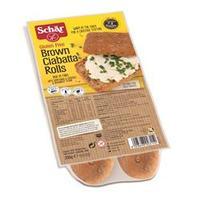 Schar Brown Ciabatta Rolls 200g