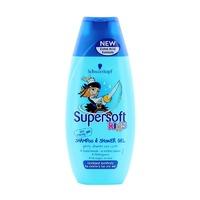 schwarzkopf supersoft kids boys shampoo shower gel 250ml