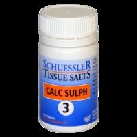 Schuessler Tissue Salts Calc Sulph 3 - 125   Tablets