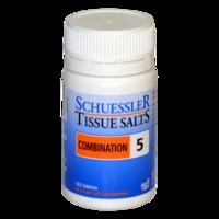 schuessler tissue salts combination 5 125 tablets