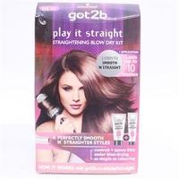 schwarzkopf got2b play it straight straightening blow dry kit