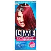 Schwarzkopf LIVE Ultra Brighs 091 Raspberry Rebel Hair Dye, Red