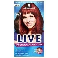 Schwarzkopf LIVE Intense Colour +Lift L38 Radiant Red Hair, Red