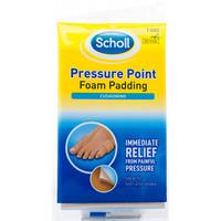 scholls pressure point foam padding