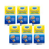 scholls pressure point foam padding six pack