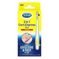 scholl corn express 2 in 1 pen