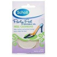 Scholl Invisible Gel Heel Cushions