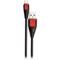 Scosche Syncable Micro (0.9 M) Premium Charge And Sync Cable For Micro Usb Devices (black With Red Tip)
