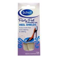 scholl party feet invisible gel heel shields