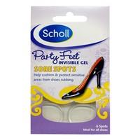 scholl party feet invisible gel sore spots