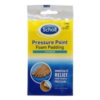 scholl pressure point foam padding 1 sheet