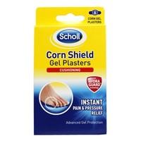 Scholl Corn Shield Gel Plasters 6 corn gel plasters