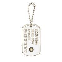 Scouting I.D Tag LED Light, Silver