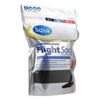 Scholl Flight Socks Black 6.5-9 1 pair