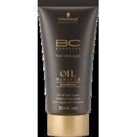 schwarzkopf professional bc bonacure oil miracle shampoo 30ml trial si ...