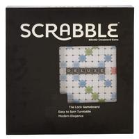 Scrabble Board Game Deluxe Edition - Damaged