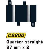 Scalextric C8200 Quarter Straight 87mm x2