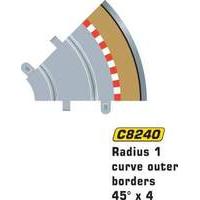 Scalextric Radius 1 Outer Border/Barriers 1:32 Scale
