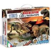 Science & Play Archeofun Dig & Build: T-Rex & Triceratop