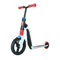 Scoot And Ride Highwayfreak 2in1 Junior Complete Scooter - White/Red/Blue