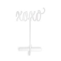 Script XOXO Acrylic Sign - White