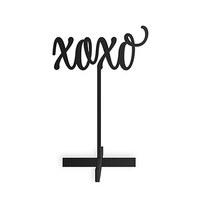 Script XOXO Acrylic Sign - Black