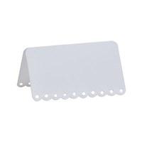 scalloped edge place cards 10 pack