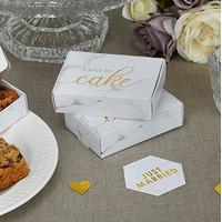 Scripted Marble Cake Boxes - 10 Pack