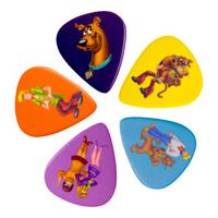scooby doo scooby and the gang guitar plectrums set of 5