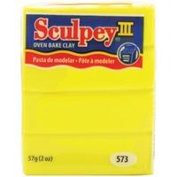 Sculpey Iii Polymer Clay 2 Ounces-lemon