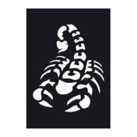 scorpion airbrush adhesive stencil