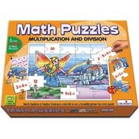 School Math Puzzles, Multiplication & Division Game