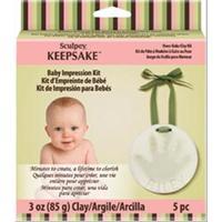 sculpey keepsake baby impression kit 246763