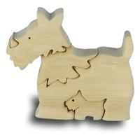 Scottish Terrier - Handcrafted Wooden