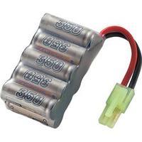Scale model rechargeable battery pack (NiMH) 12 V 350 mAh Conrad energy Block Mini Tamiya socket