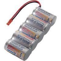 Scale model receiver rechargeable battery (NiMH) 6 V 3700 mAh Conrad energy Side by side BEC socket