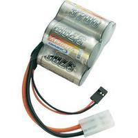 Scale model receiver rechargeable battery (NiMH) 6 V 3700 mAh Conrad energy Hump Tamiya plug, JR socket