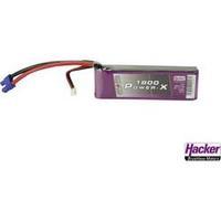 Scale model rechargeable battery pack (LiPo) 11.1 V 1800 mAh 35 C Hacker EC3