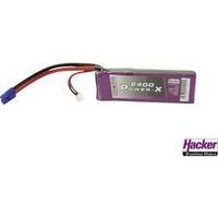 Scale model rechargeable battery pack (LiPo) 7.4 V 2400 mAh 35 C Hacker EC3