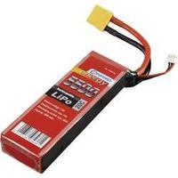 Scale model rechargeable battery pack (LiPo) 7.4 V 5500 mAh 20 C Conrad energy Stick XT90