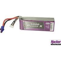 Scale model rechargeable battery pack (LiPo) 18.5 V 5000 mAh 35 C Hacker EC5