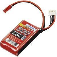 Scale model rechargeable battery pack (LiPo) 11.1 V 500 mAh 25 C Conrad energy Stick BEC